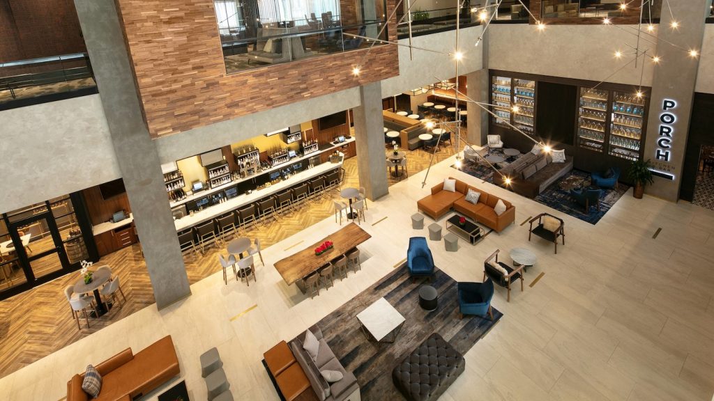 Louisville Marriott Downtown lobby